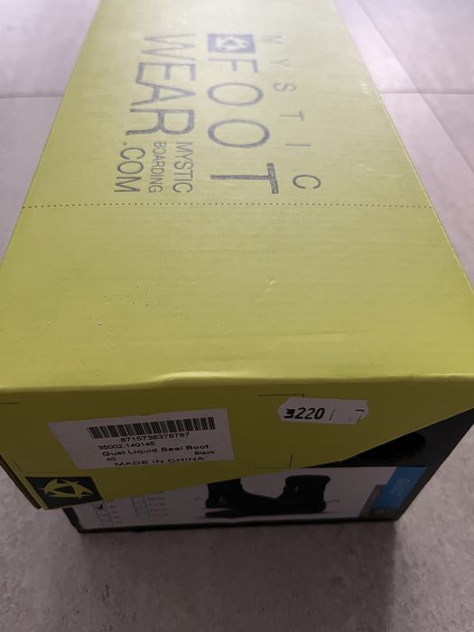 Cipici Mystic neopren 3mm pentru sporturi acvatice