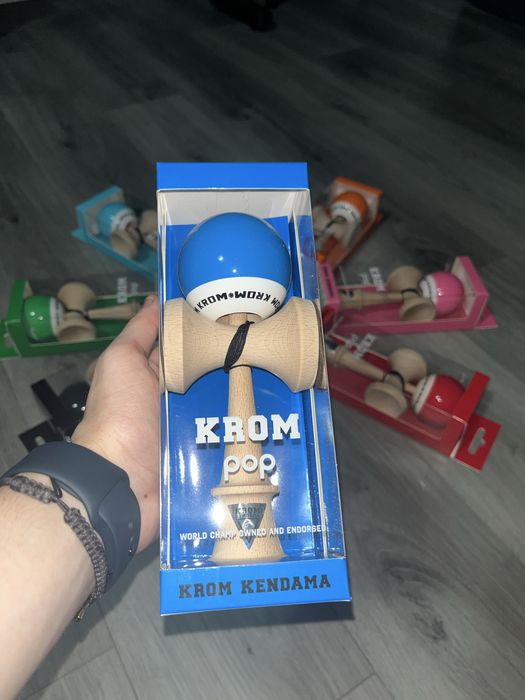 Kendama KROM POP Originala Sticky (Toate Culorile)