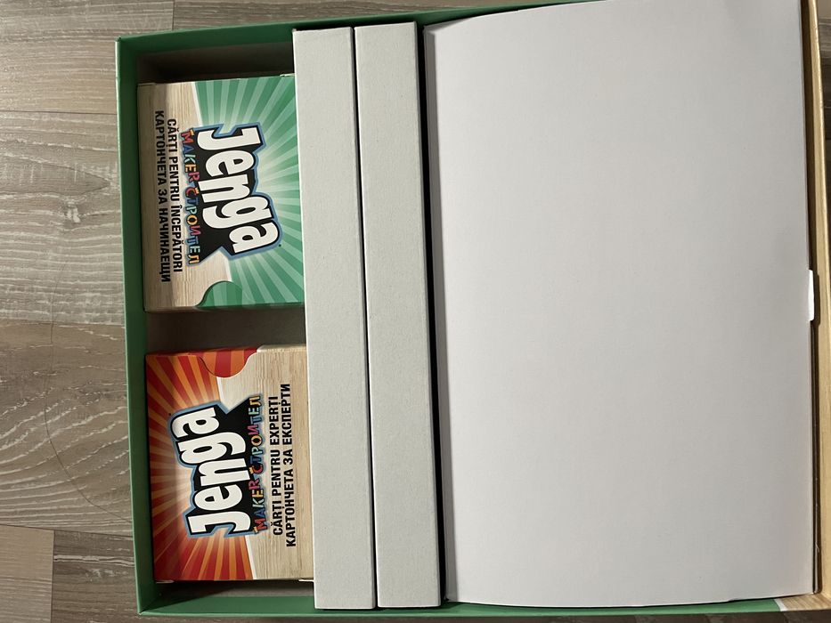 Joc Jenga Maker-joc de societate 8+joc in echipa 2-6 persoane