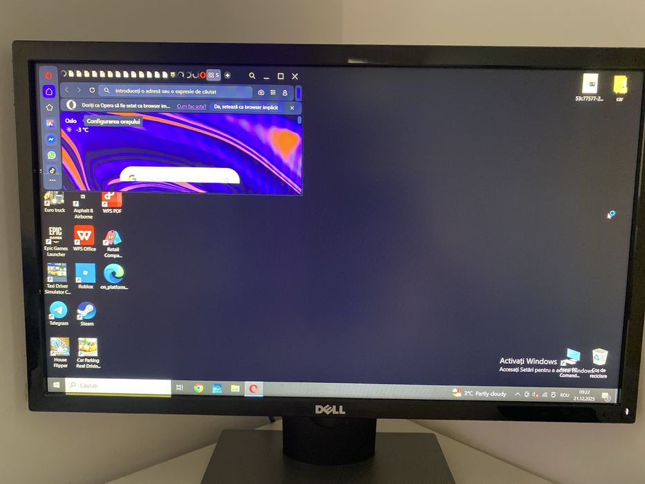 Vând monitor si unitate