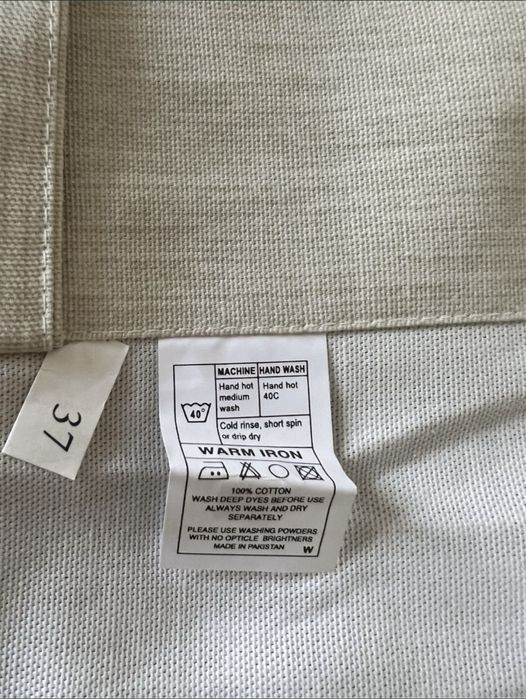 Шторы хлопок новые