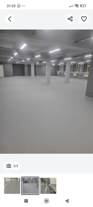 Полимерный эпаксидный пол