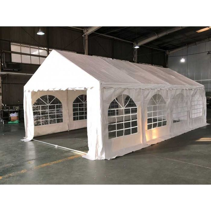 Тента Шатра 3X8 м - дебели 50мм тръби, водоустойчив PVC 550 гр/м2
