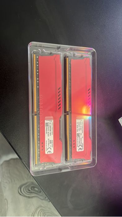 Memorie RAM Kingston HyperX Fury Red 16GB (2x8GB) DDR4 2666MHz