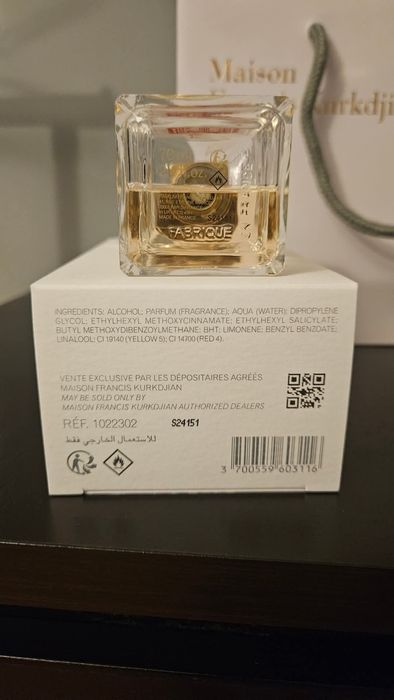 Оригинален парфюм Baccarat Rouge 540 Maison Francis Kurkdjian