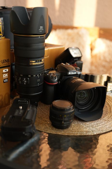 Nikon D500 + 16-80mm f/2.8-4 + 70-200mm f/2.8  + 50mm f/1.8