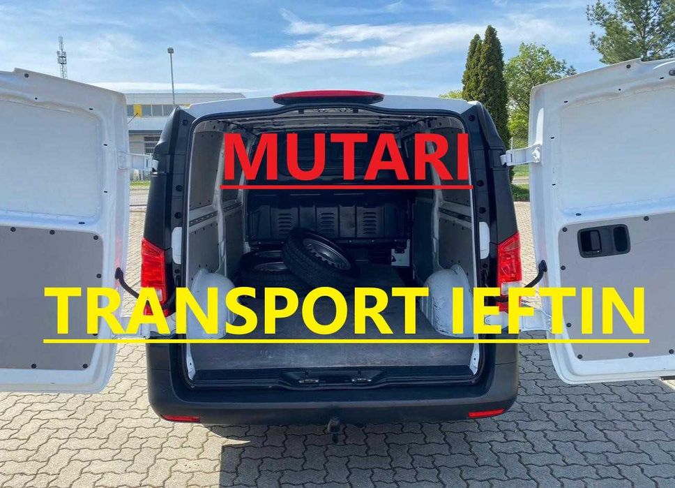 Transport duba, mutari bagaje, mobila Bucuresti sau in tara 24/7