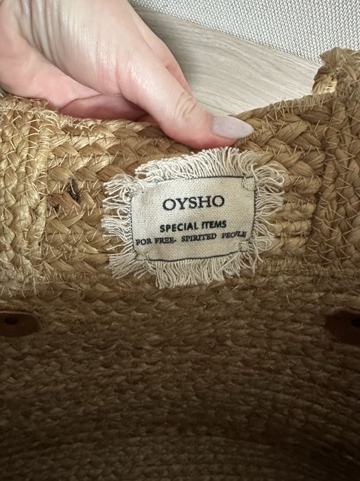 Плетеная сумка Oysho