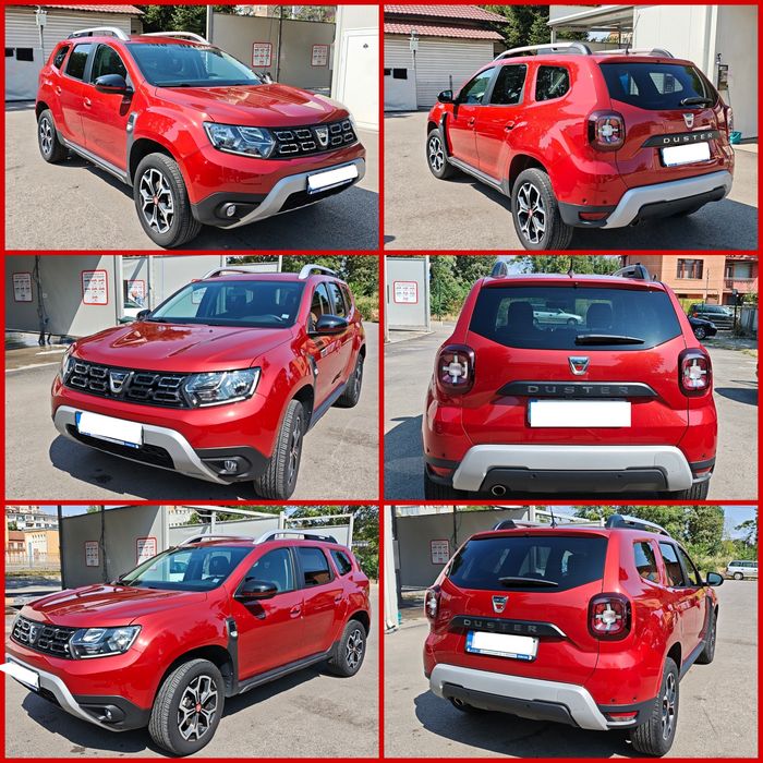 Dacia Duster 1.5 dCi 4x4 Red Line | Гаражна | 360 Камери | 1 СОБСТВЕНИК | 49 500 км|София
