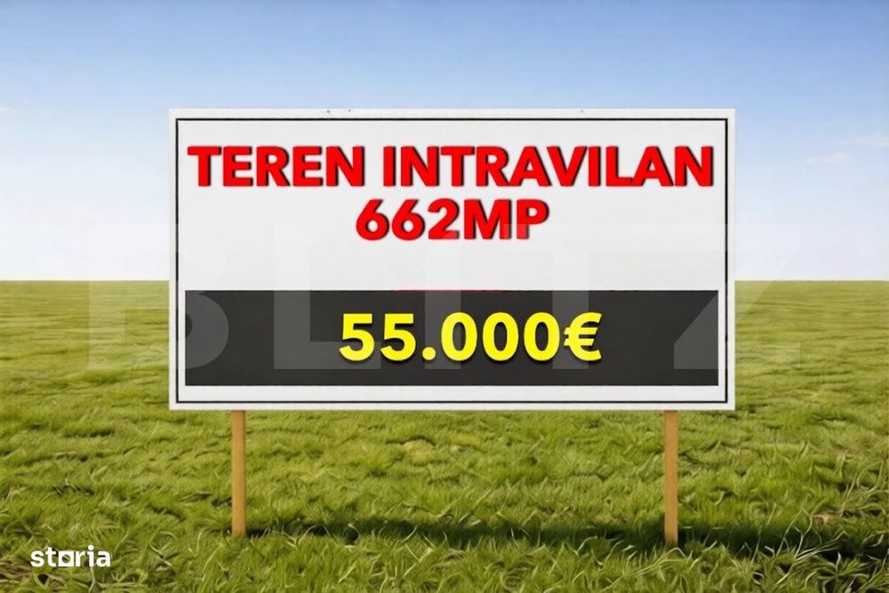 Teren Intravilan, 661 mp P+1E+M, zona Giroc