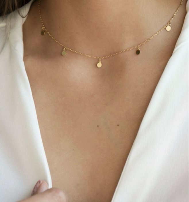 Чокер из серебра 925 пробы