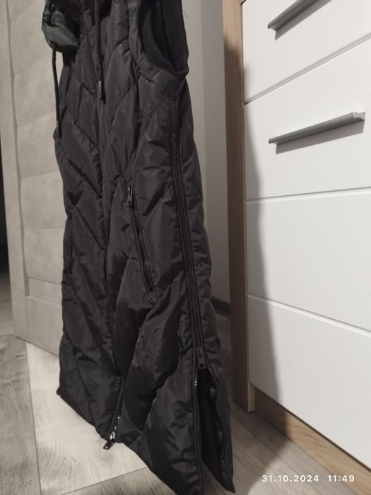 Vesta lungă iarna cu puf, Northfinder, femei.