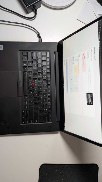 Lenovo Thinkpad P1 Gen3, 32GB RAM, 512 SSD, i7-10875H