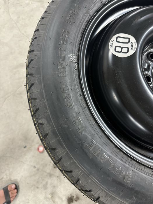 Резервна гума патерица за Nissan / Dacia / Дачия 155/90/17