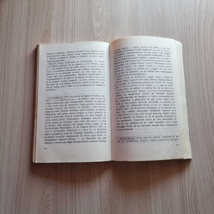 Carte JURNAL de CALATORIE - Giurescu impresii din SUA Paris si Londra