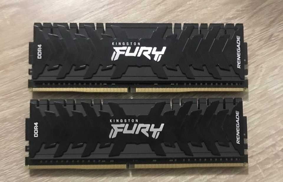 Оперативная память DDR4 32GB(16GB*2)/3600MHz Kingston FURY Renegade