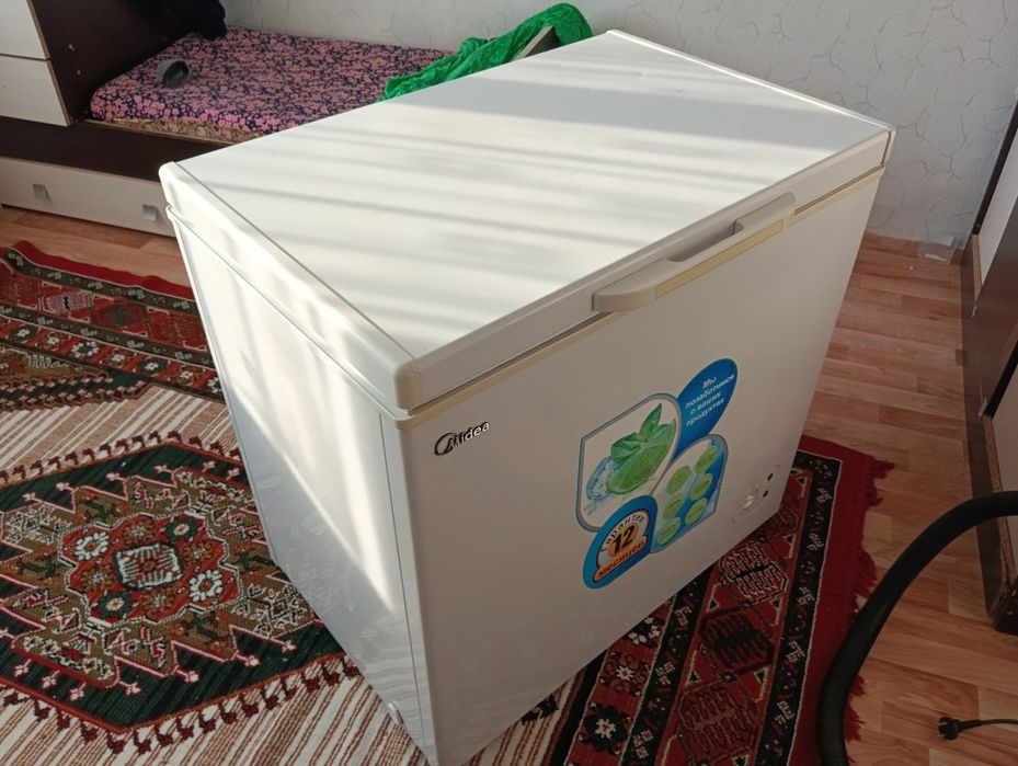 Морозилка в хорошем состоянии