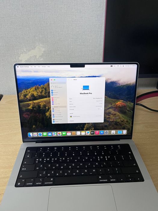 Macbook M1 Pro 14 inch 2021