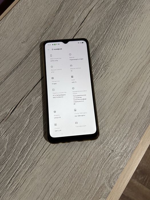 Продам телефон Oppo A15s