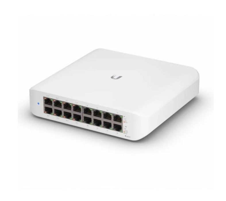 Switch de rețea 16 canale Ubiquiti USW-LITE-16-POE