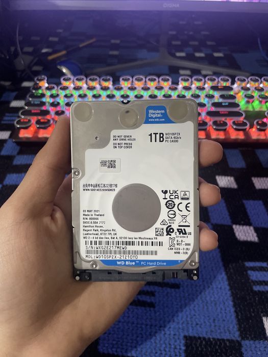 HDD 1TB~1024GB noutbuk yoki kompyuter uchun