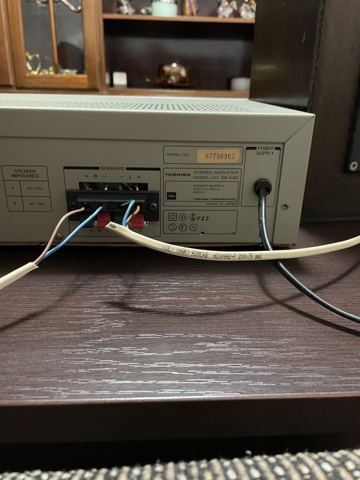 Amplificator audio Aurex by Toshiba cu boxe rusesti S30