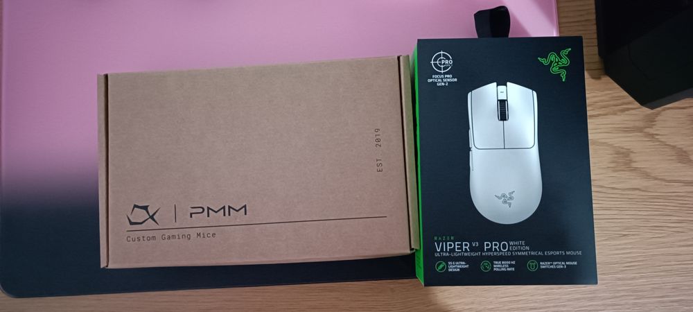 Mouse ZEN 8K [Razer Viper V3 Pro Mod] – ca nou, ultra-light, 33g