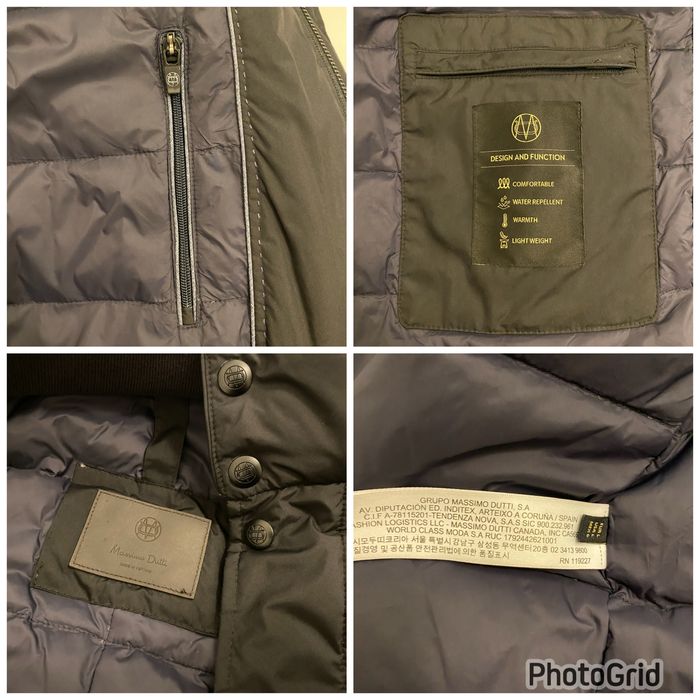 Мужской пуховик Massimo Dutti