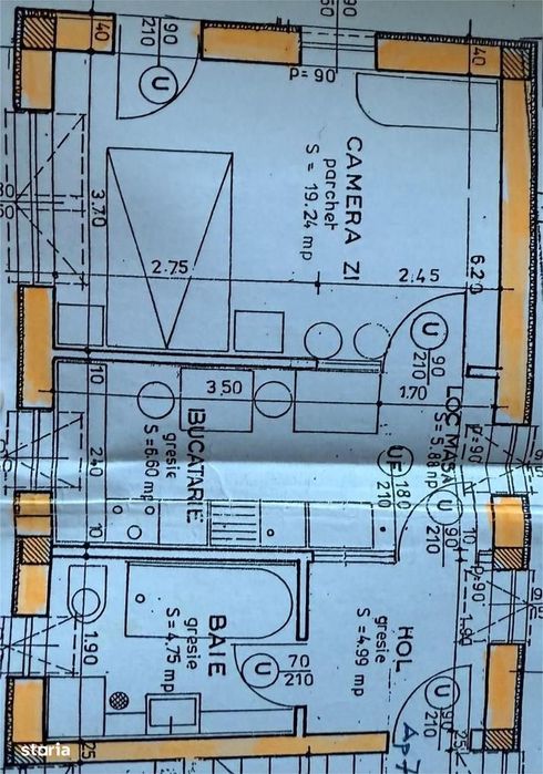 0 % Comision 1 camera, 37 mp, modern, zona strazii Campina