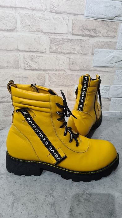 Ботинки зимние натуральные.