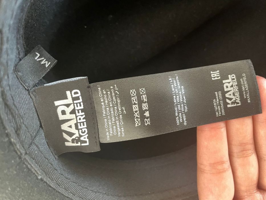 Шляпа от Karl lagerfeld