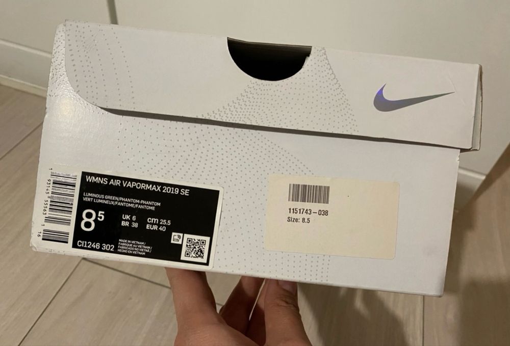 New balance 574 кецове 40 н nike vapermax