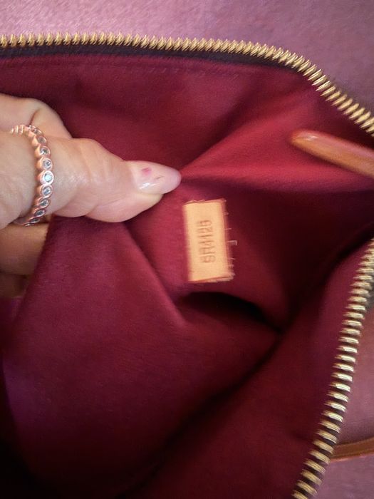 Poseta  canvas si manare din piele naturala