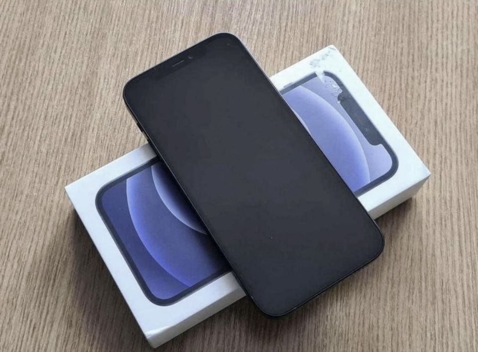 Iphone 12 Black 5G; Impecabil; Bateria 90%