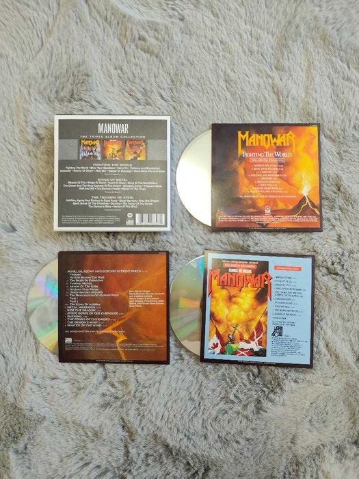 Manowar - The Triple Album Collection, 3CD, noi