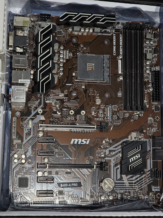 Placa de baza MSI B450-A PRO