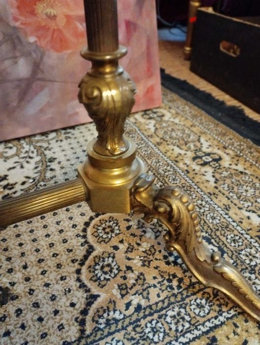 2 холни маси- мрамор и бронз.