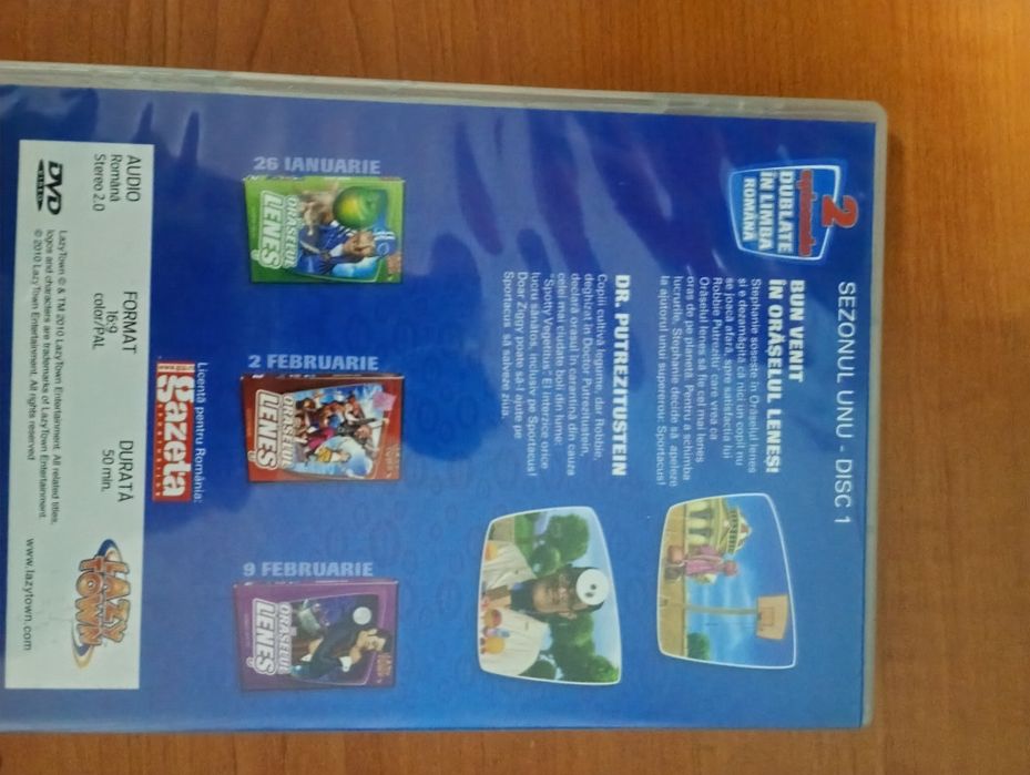 Film orășelul leneși, CD (accept doar cash)
