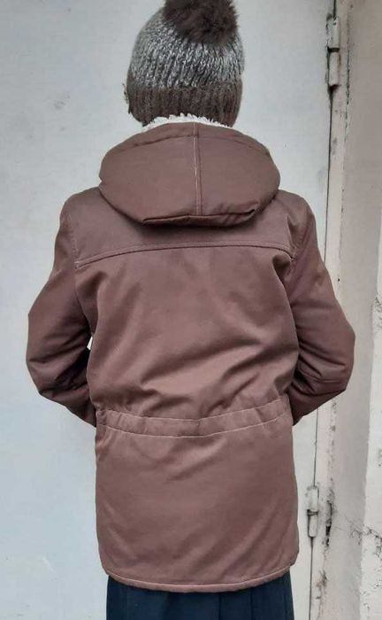Мужская курка с капюшоном ХБ много карманов Р-46