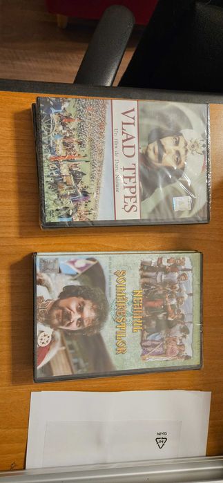 DVD-uri originale, sigilate – filme românești (35 lei/buc)