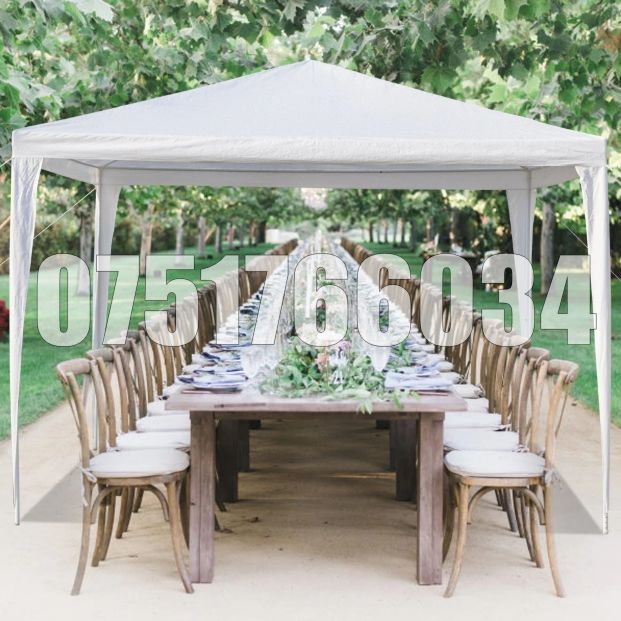 Pavilion CORT Gradina Terasa Piata 2 Pereti Cad Metal Livrare GRATUITA