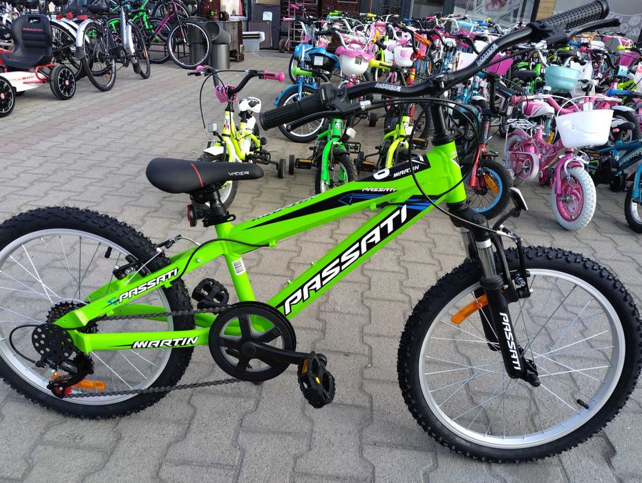 PASSATI Алуминиев велосипед 20" MARTYN зелен