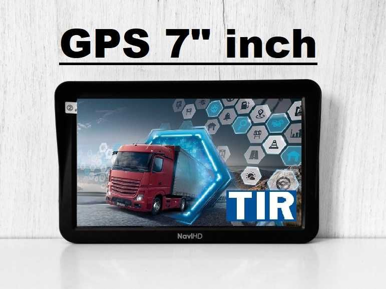 Navigatie - GPS 7" inch, pt.Truck,TIR,Camion,Auto.Model NOU Actualizat