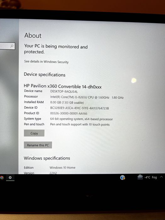 HP Pavilion x360 14 - Touchscreen - 2 в 1