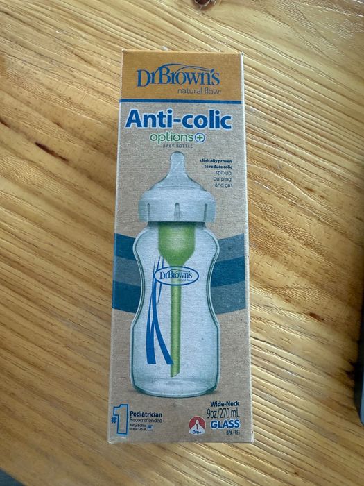 Шише Д-р Браунс със широко гърло