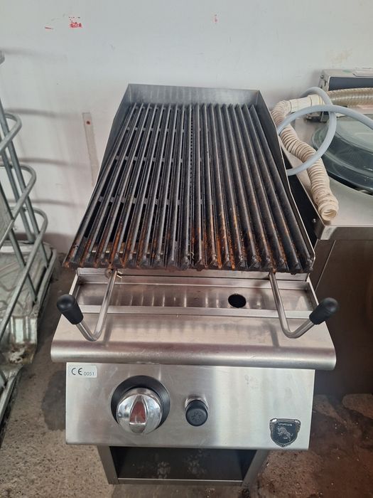 Grătar rocă vulcanică gaz Virtus plită electrica Modular 90x90