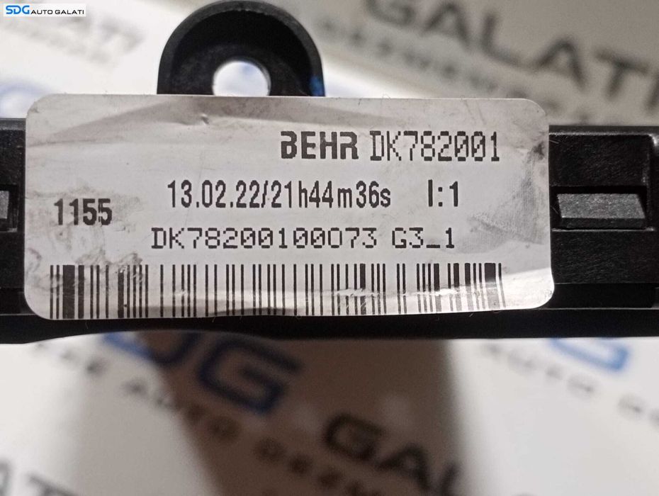 Radiator Incalzire Auxiliara Rezistenta Electrica Calorifer Aeroterma Bord Renault Modus 1.5 DCI 2004 - 2012 Cod DK782001 DK78200100073 [M5528]