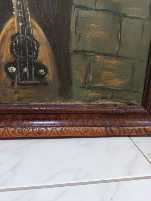 Vând pictura pe pânză, negociabil