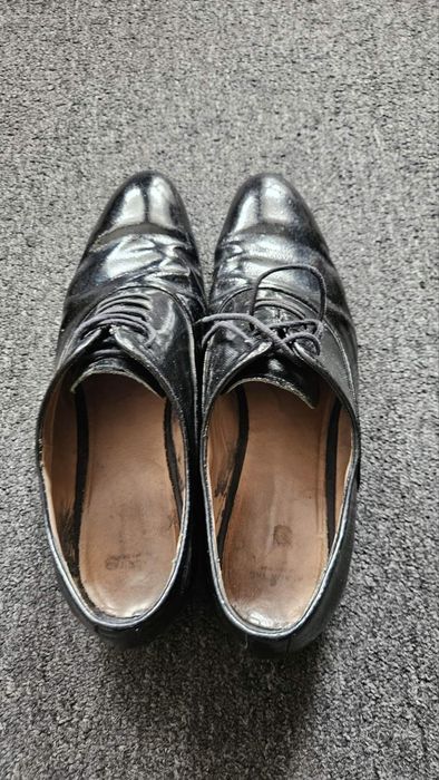 Мъжки обувки ZARA 44 – естествена кожа Черни