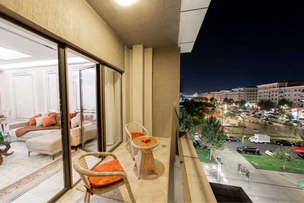 3-комнатная квартира Gardens Tashkent City 92м² панорама